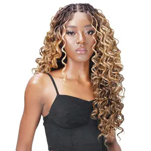 Zury Sis Pre-Braided Glueless 13x5 HD Lace Front Wig - Bora Bora Deep