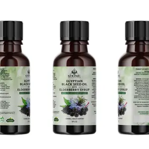 Egyptian Black Seed Oil with Elderberry Syrup