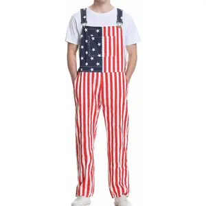 Bindefon Overalls for Men Work Bibs Coveralls Stretchy Romper Fashion Jumpsuit Festival Outfit