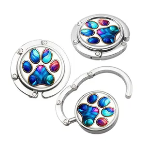 Purse Hanger for Table - Purse Hook for   Table - Folding Handbag Hanger -   Portable Table Bag Holder