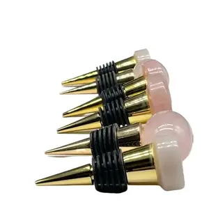 Crystal Bottle Stoppers for Practical Magic, Energy & Everyday Luxury – Options Are In The Variations | Crescent Cast