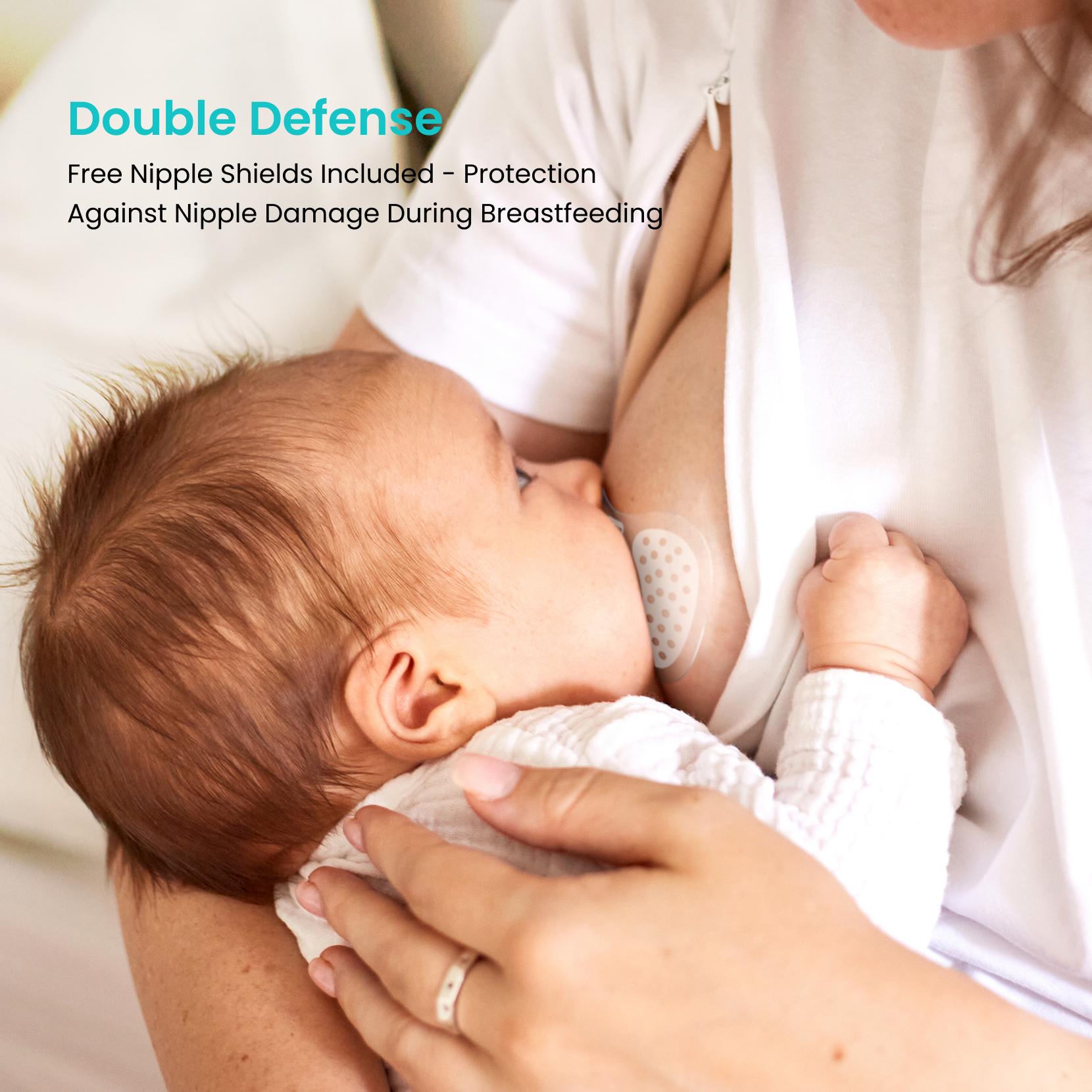 Paruu 999 Silver Nursing Cups Original Perforated Breathable Design, 999 Silver Nipple Cover for Breastfeeding Essential,Nipple Shield for Nursing Newborn, Metal Nipple Shields, Regular, XL, XXL Size