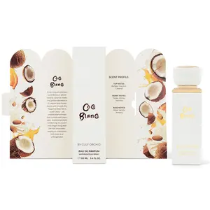 Coco Blanco EDP Perfume By Gulf Orchid 3.4oz / 100ml Gourmand Vanilla Coconut Almond Vanilla