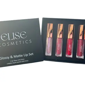 Elise Cosmetics glossy and matte lip set