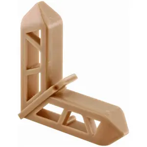 PL 15767 0.75 X 0.43 in. Bronze, Plastic Screen Frame Corner, 20 Pack