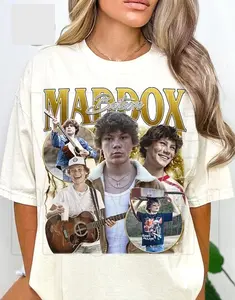 Youth and Adult #Maddoxx #Batsonn Graphic T-Shirt, Retro Country Pop Music Tour Shirt, Vintage Y2K Style Unisex Merch