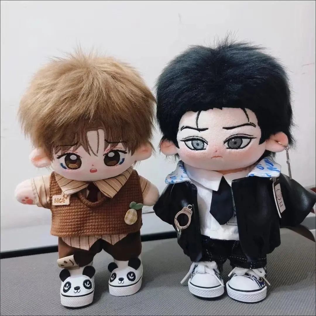 20cm BL Manhwa Jinx Kim Dan-Joo Jaekyung Anime Cosplay Cotton Doll, Dress-Up Doll Clothes, Kawaii Stuffed Toys, All Ages Valentine's Day Gifts