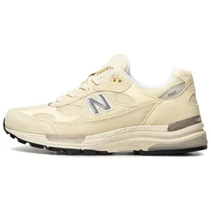 New Balance NB 992 Comfortable Versatile Durable Low-Top Casual Running Shoes for Men and Women in Beige Trending Shoes, House White Official Shoes to Get / Maison Mihara