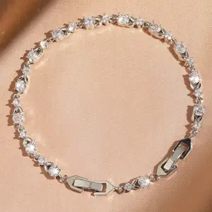 VVS Vault Leaf Bracelet - Silver