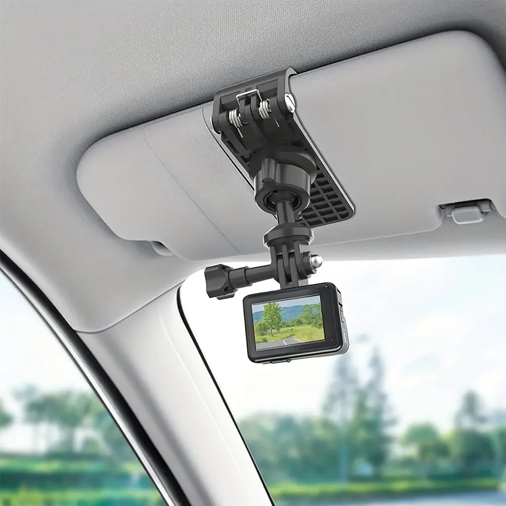 Dji Osmo Pocket 3 Action 4 Sun Visor Mount Bracket, Backpack Clip Accessory for Insta360 Camera, Extension Adapter Kit, Compact and Lightweight, Convenient Installation, Versatile Accessory