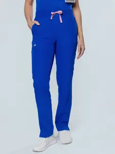 Jasmine Cargo Women's Galaxy Blue Scrub Pants