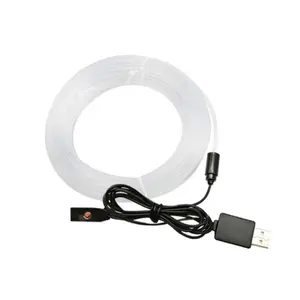 Smart RGB Multi-Color Car LED Strip Lights – USB Plug-and-Play with App Control Music Sync for DIY Car Interior Decor  for Cars, Trucks, SUVs