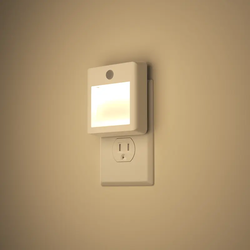2Pack Motion Sensor Night Light,Motion Activated Night Light, Night Lights Plug into Wall Motion Sensor, 3000K Warm White, Adjustable Brightness, for Kids Adults Bathroom Bedroom