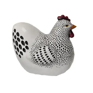 SWI Garden 7" Lying Appenzeller Chicken