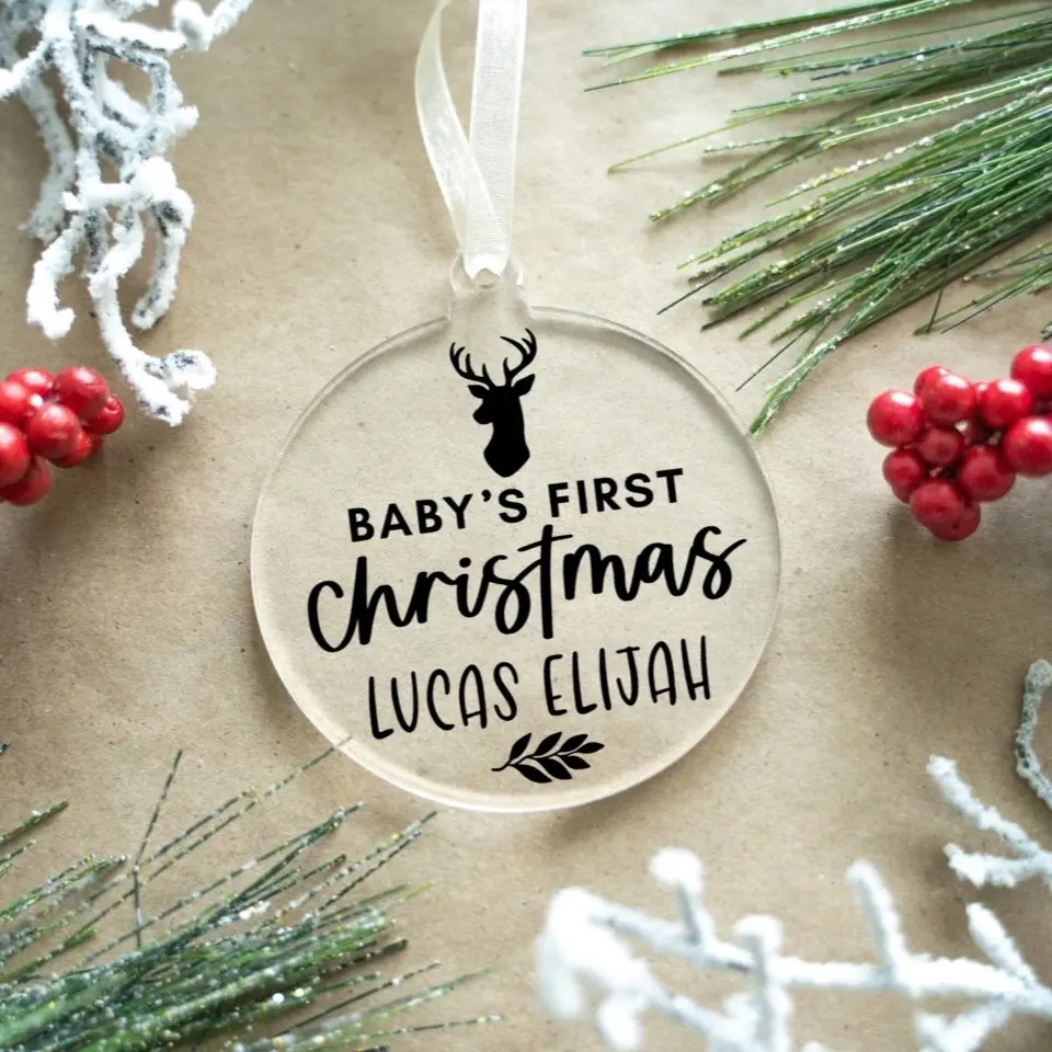 Baby’s First Christmas Ornament