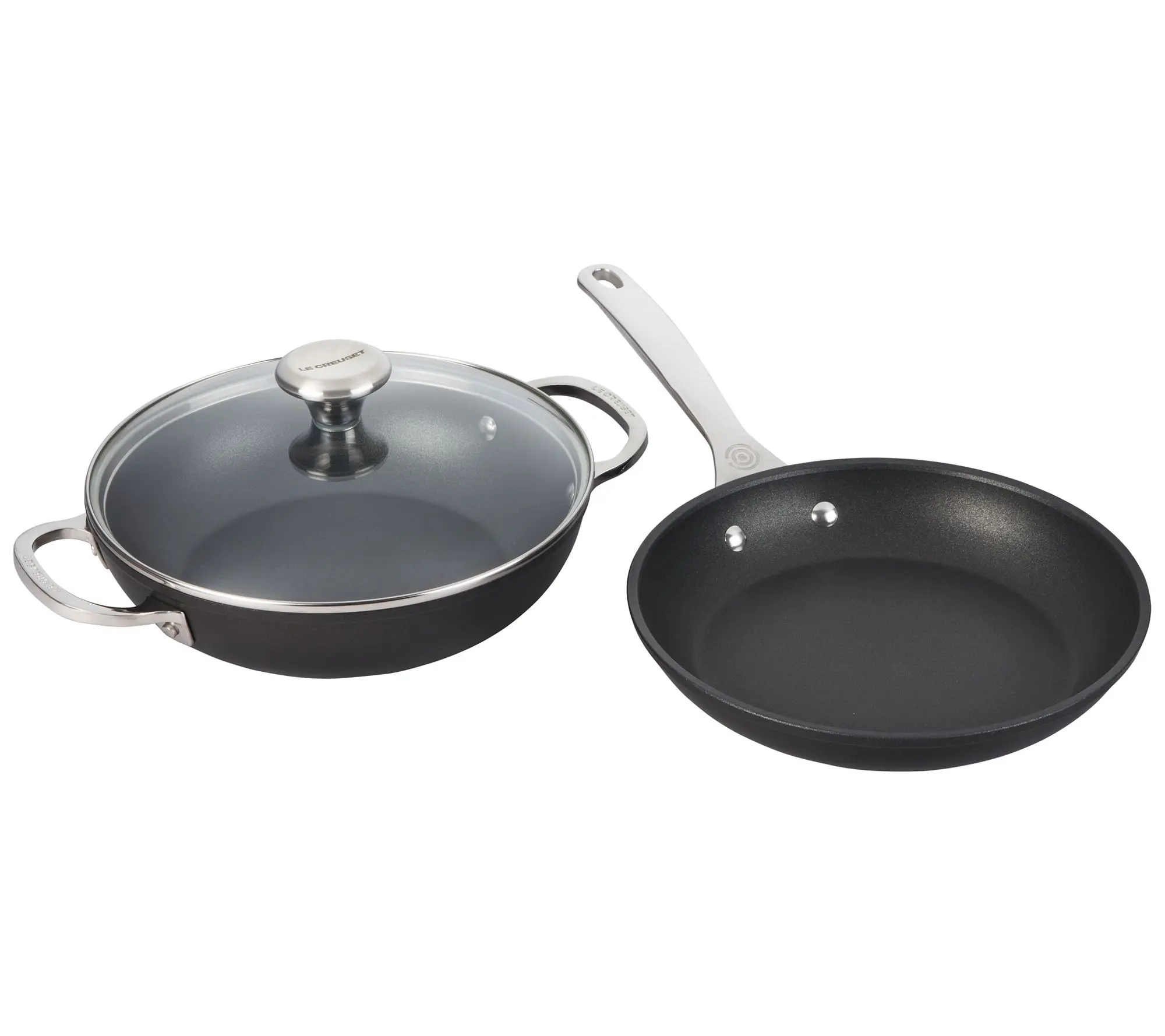 Le Creuset 3-pc Toughened Nonstick PRO Cookware Set Le Creuset 3-pc Toughened Nonstick PRO Cookware Set