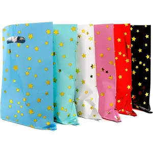 48 Pack Party Favor Bags Cute  Goodie Bags for  Birthday, Plastic Party  Bag Bulk for  Shower, Wedding, Thanksgiving, Christmas,