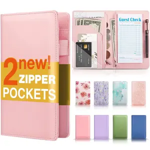 Server Book, Server Book Cute, Waitress Book, Fits Waitress Server Apron, Receipt Holder, Restaurant Check Perfectly,Waitress Server Accessories, Cute Server Book for Women, Pink