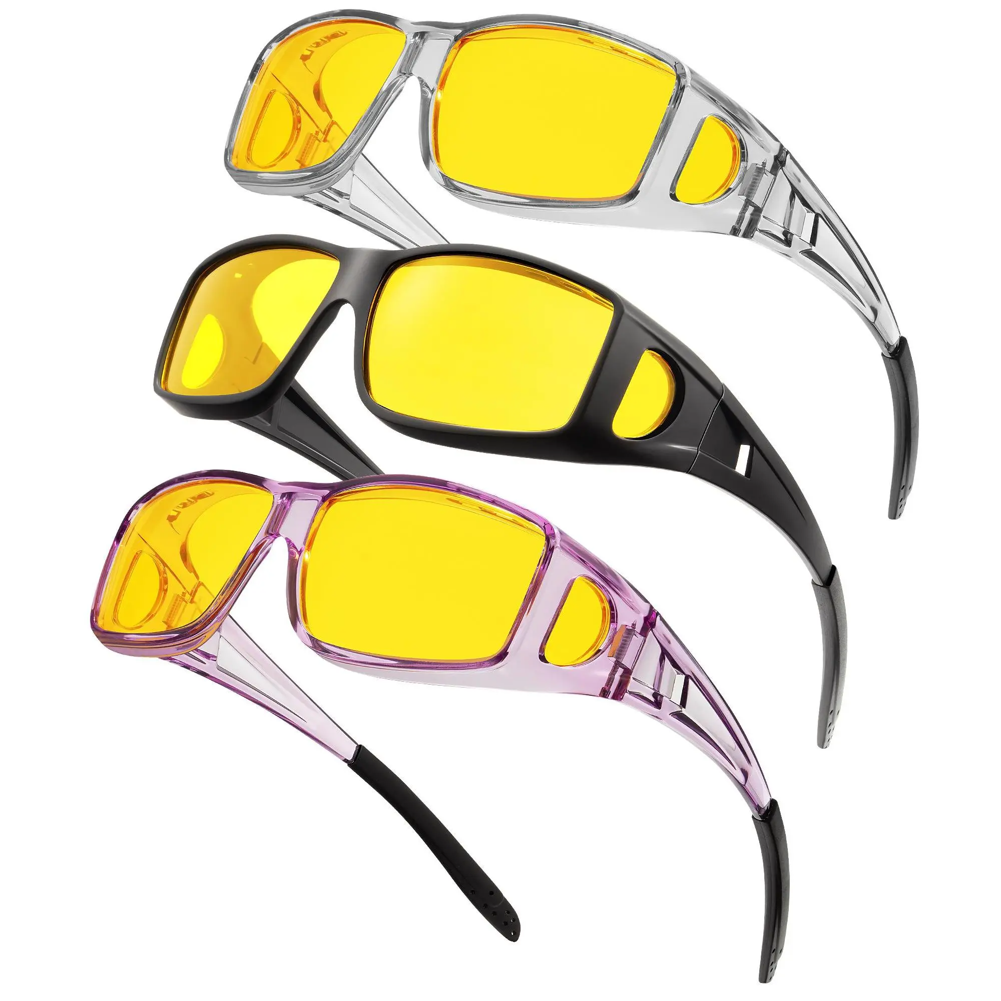 Trans Grey/NV,Matte BLK/NV,Trans Purple/NV