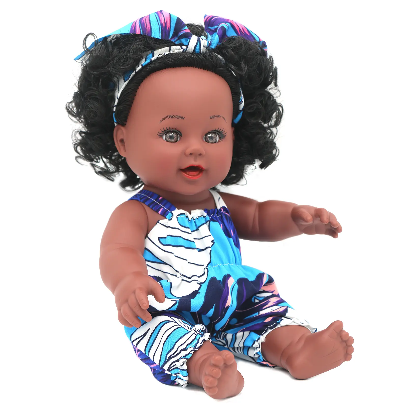 11 Inch/28-30cm Black Girl Doll, Black Baby Doll Accessories 11 Inch/28-30cm Black Girl Doll, Black Baby Doll Accessories