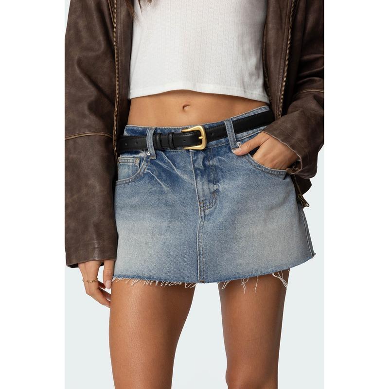 Back To Basics Faux Leather Belt