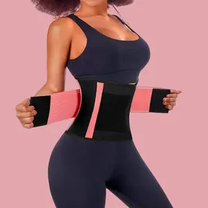 Waist Trainer Belt, Breathable Waist Trimmer, Sports Waist Trainer Belt, Slimming Body Shaper Band, Workout Fitness for Women Gym, Exercise Waistband, Snug Fit Band