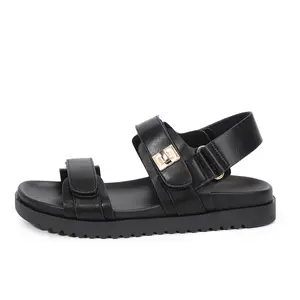 Women's Buckle-Fastened Sandals Perfect Gift  Girl Summer Walking Shoes