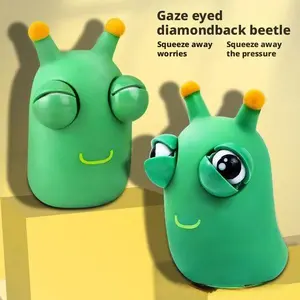 Pop-Eye Worm Fidget Toy |   Stress Relief Squeeze Toy