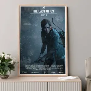 The Last Of Us Part II Game Poster Wall Decor Art Print Canvas Poster