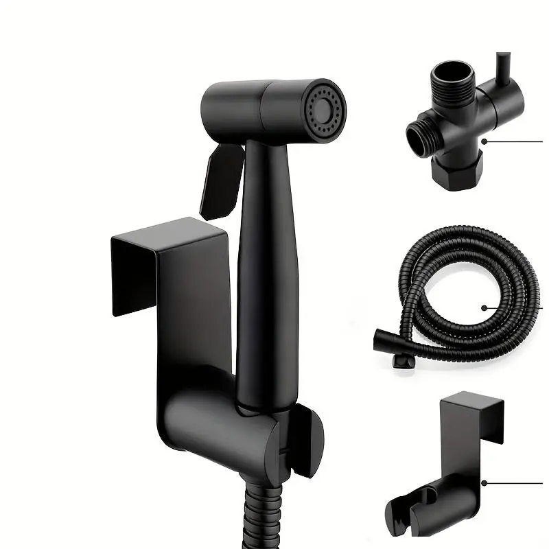 Handheld Bidet Sprayer for Toilet, 1 Set Adjustable Water Pressure Control Bidet Sprayer Kit, Bathroom Fixtures