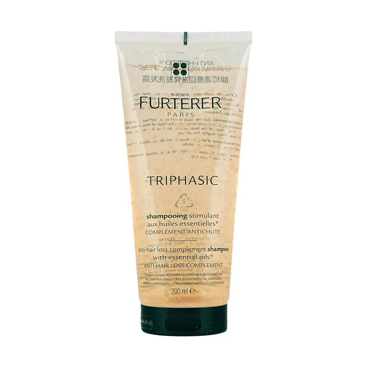 Rene Furterer Forticea Stimulating Shampoo 200ml - Invigorating Hair Growth, Strengthen Roots, Prevent Hair Loss, Nourish Scalp
