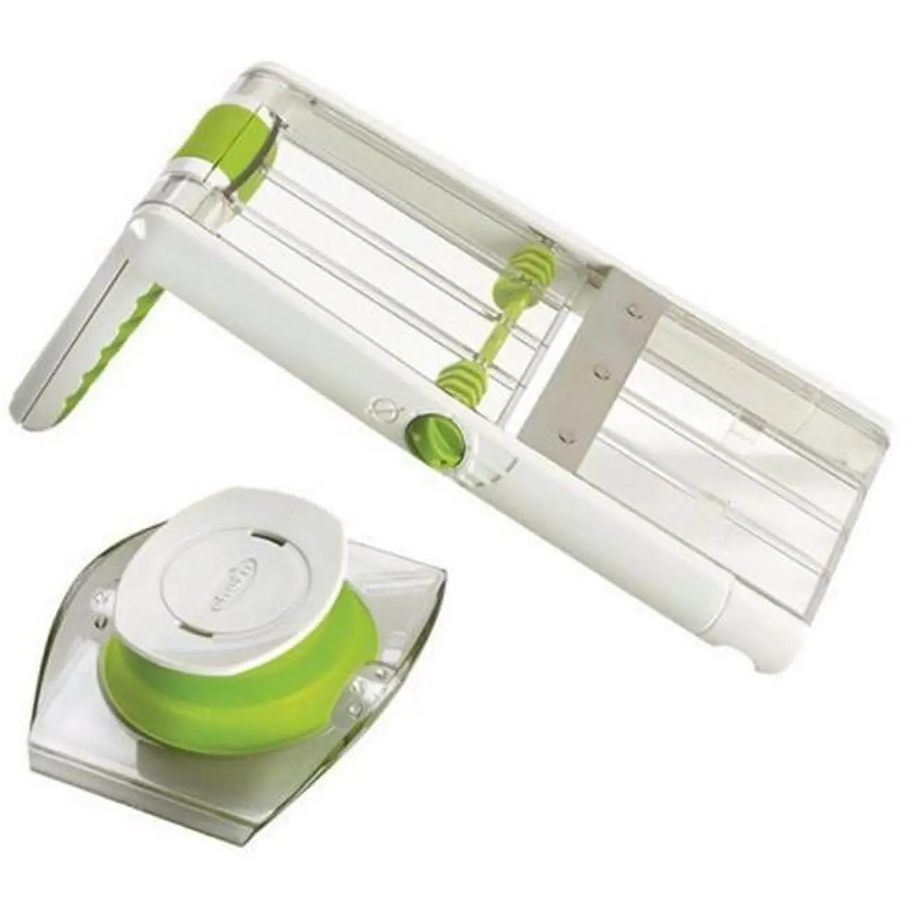 Chef n 102-824-120 Sleek Slice Handheld Collapsible Mandoline - Green