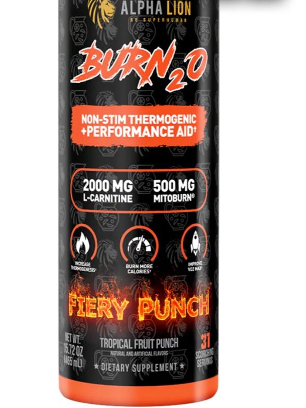 Alpha Lion Burn 2.0 Non-Stimulant L-Carnitine 31 Servings