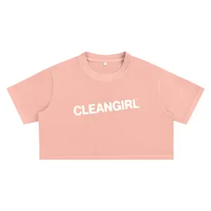 Faded Cleangirl™ Icon Crop Tee