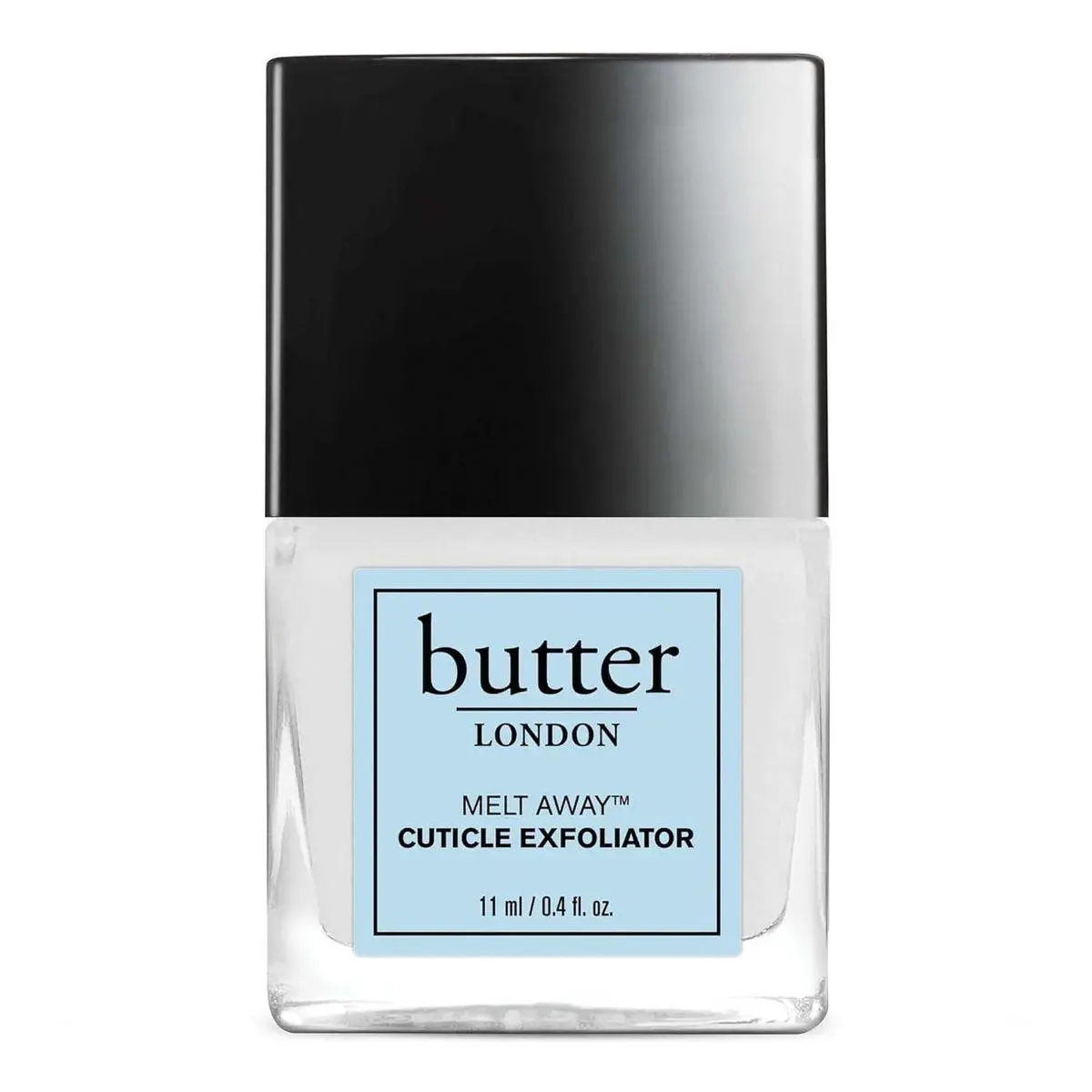 Cuticle Remover Liquid, Melt Away - Cuticle Oil Exfoliator & Softener Gently Removes Dry, Overgrown Cuticles for Healthy Looking Nails - Fast-Acting & Pain-Free Formula - 0.4 Fl Oz