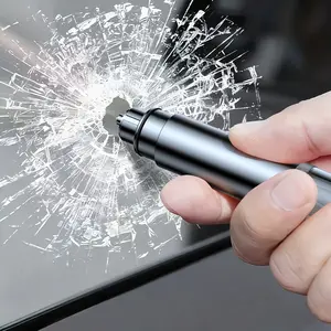 1 pack, emergency safety hammer, car window breaker, belt cutter, portable car home escape tool