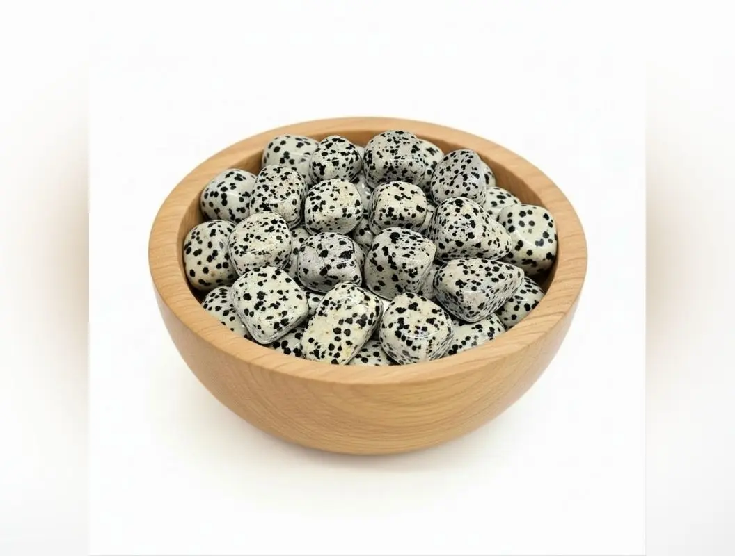 Dalmatian Jasper Tumbled Stone