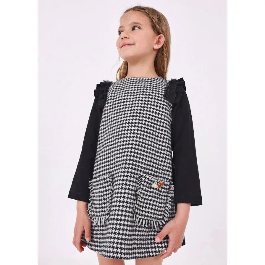 Black & White Tweed Dress