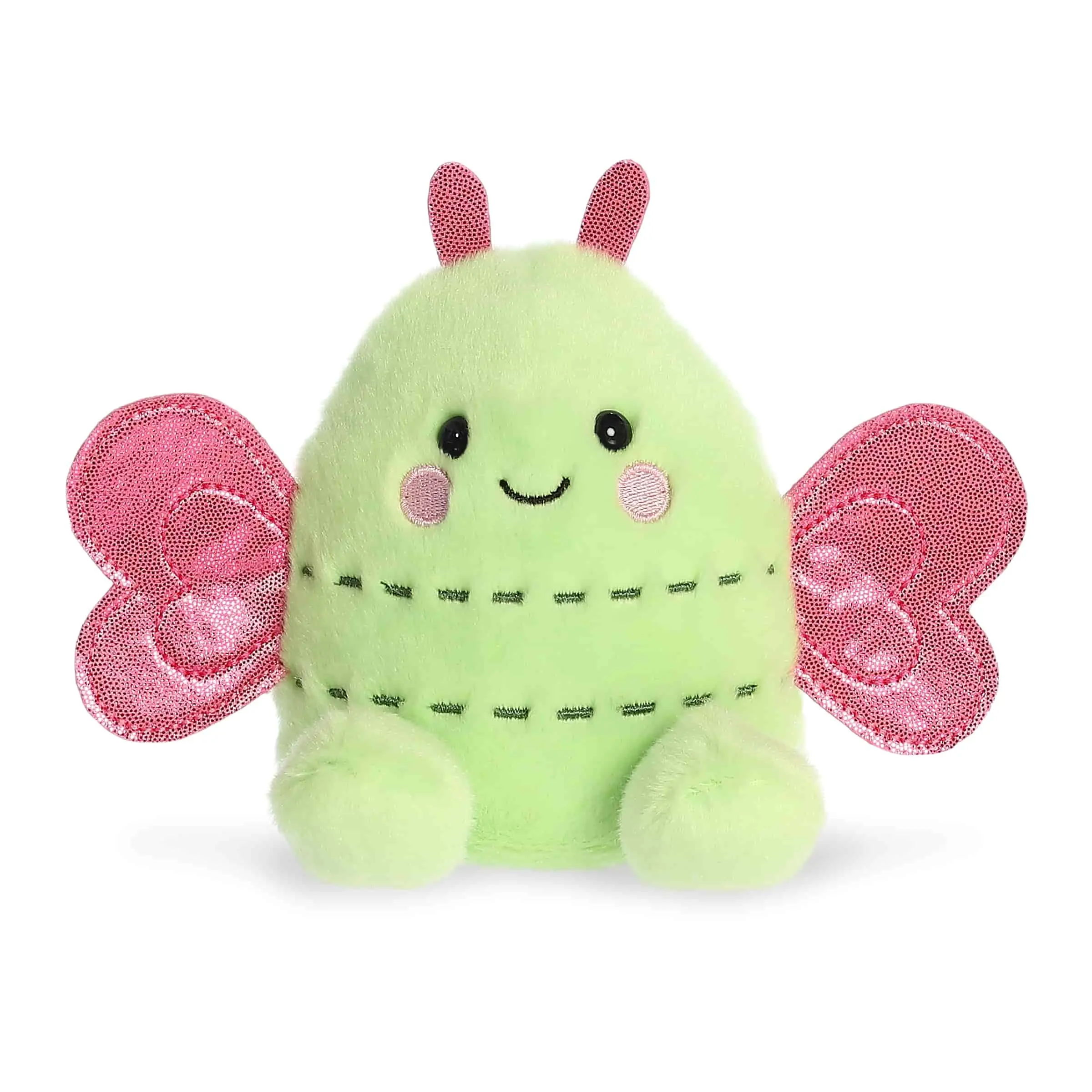 Palm Pals Adorable Zephyr Butterfly 5 inch Green Mini Soft Plush Collectable Stuffed Animal Palm Pals Adorable Zephyr Butterfly 5 inch Green Mini Soft Plush Collectable Stuffed Animal