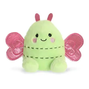Palm Pals Adorable Zephyr Butterfly 5 inch Green Mini Soft Plush Collectable Stuffed Animal