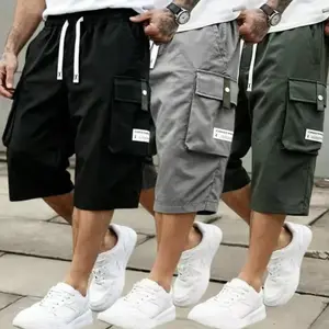 Cargo Men’s Shorts with Multi Pockets, Stylish Summer Outfits for Men’s Fashion, Casual Streetwear for Daily Wear