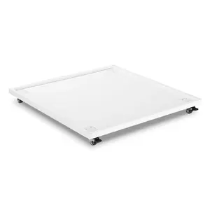 LAGarden 20" Wheeled Umbrella Holder Tray for Patio Umbrella Base Outdoor Deck