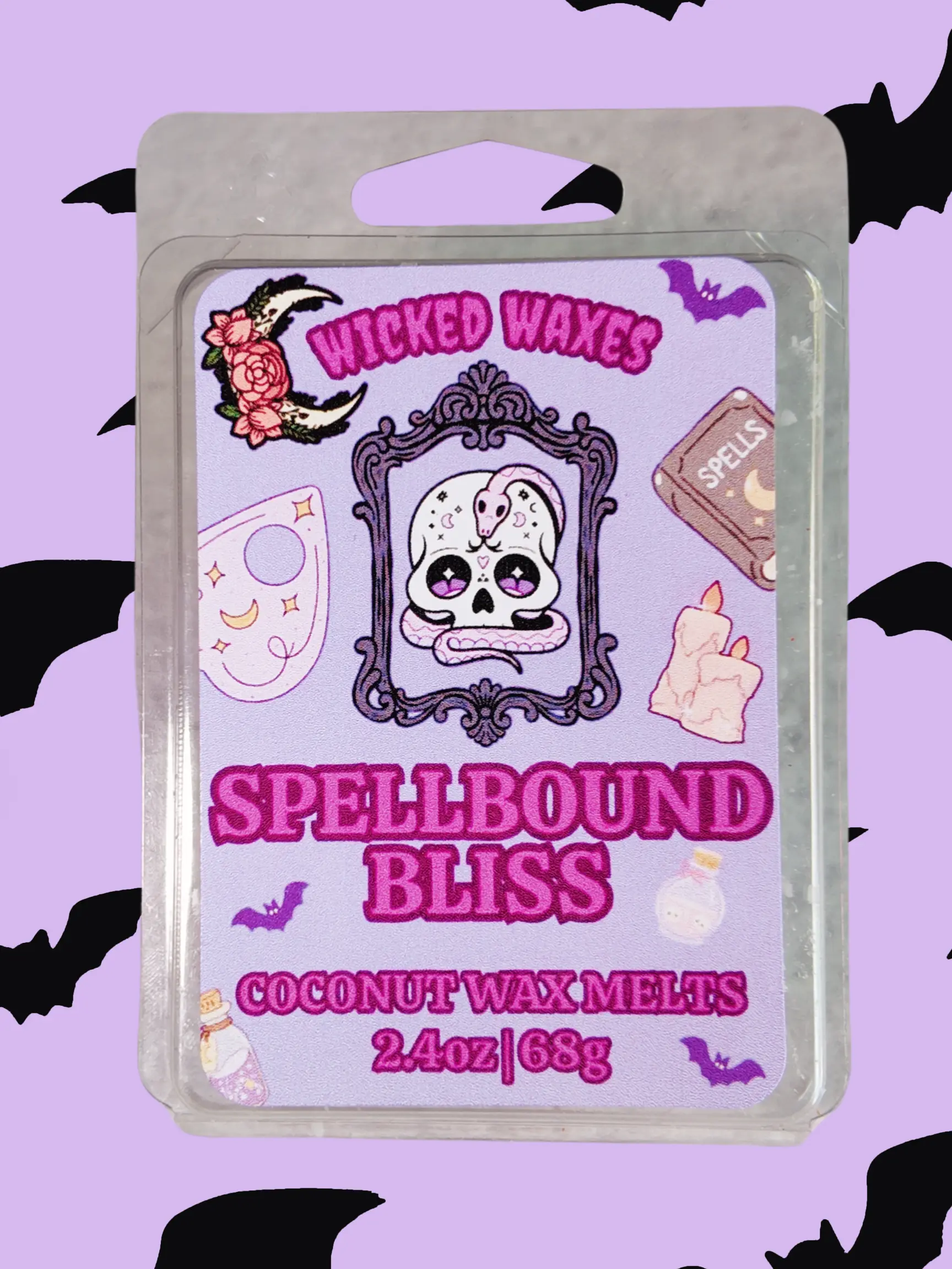 Spellbound Bliss Wax Melts | Peach & Cherry Blossom Floral Fragrance | Handmade