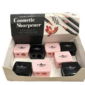 Double barrel, cosmetic sharpener, high-quality anti-rust  Makeup blade