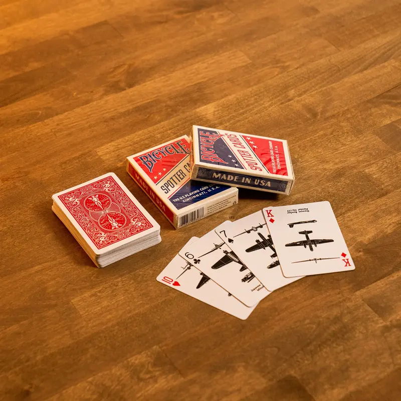 Bicycle WWII Spotter Playing Cards