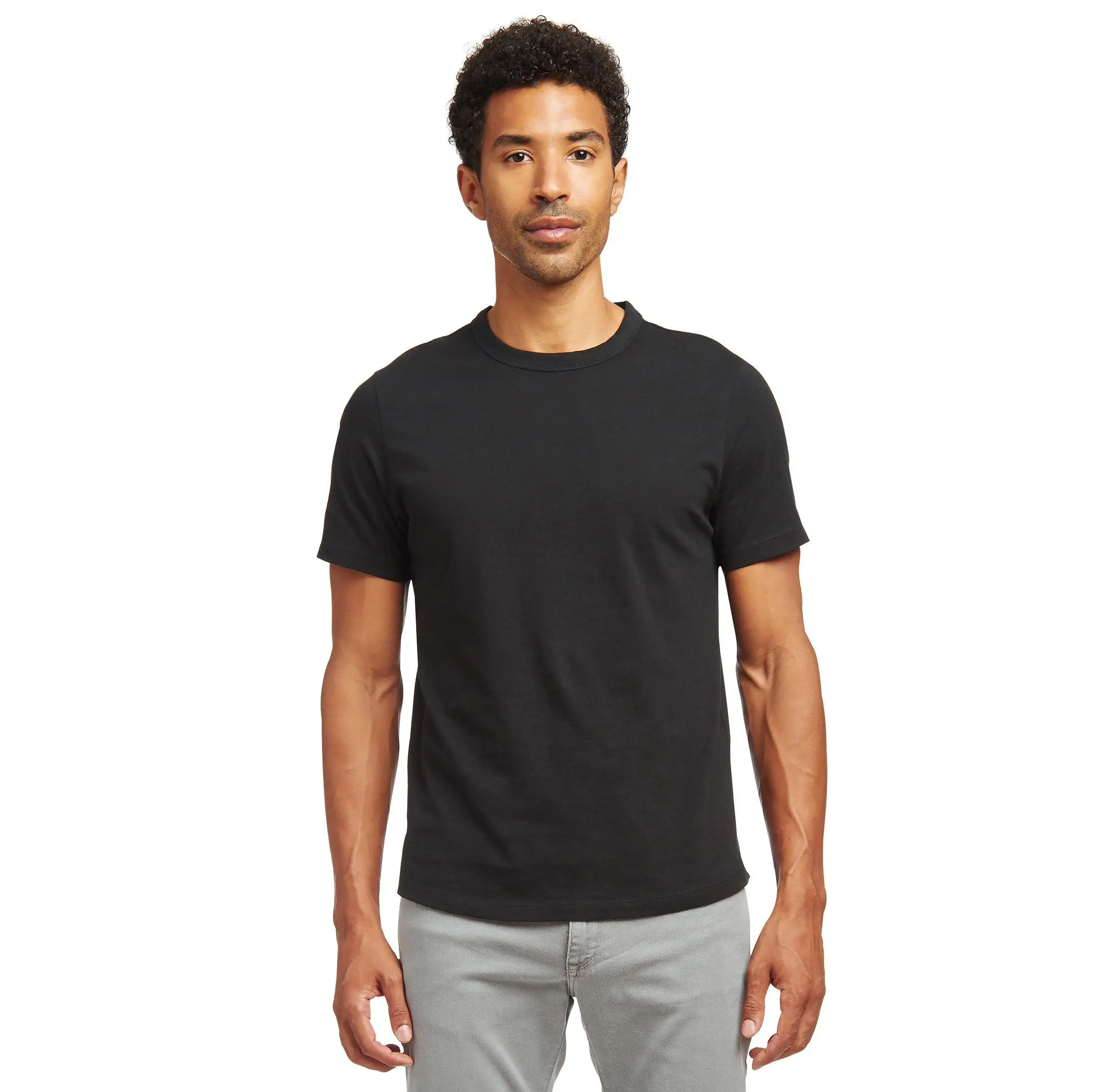 Mott & Bow - Curved Hem Driggs Tee - ttk