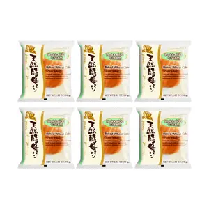D-PLUS Hokkaido Cream Natural Yeast Bread - 6 Pieces, 2.82oz
