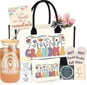 Grandma Gifts for Birthday Grandma Gift Set from Granddaughter Grandson Grandchildren Grandkids Birthday Gifts for Grandma