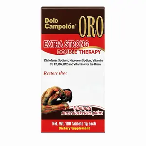Extra Strength Pain Relief Tablets – Joint, Muscle & Nerve Support – B-Vitamin Complex Formula – 100 Tablets