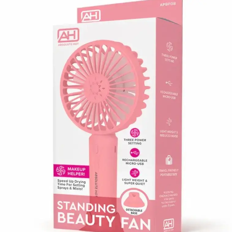 Portable 3 Speed Handheld Fan with USB